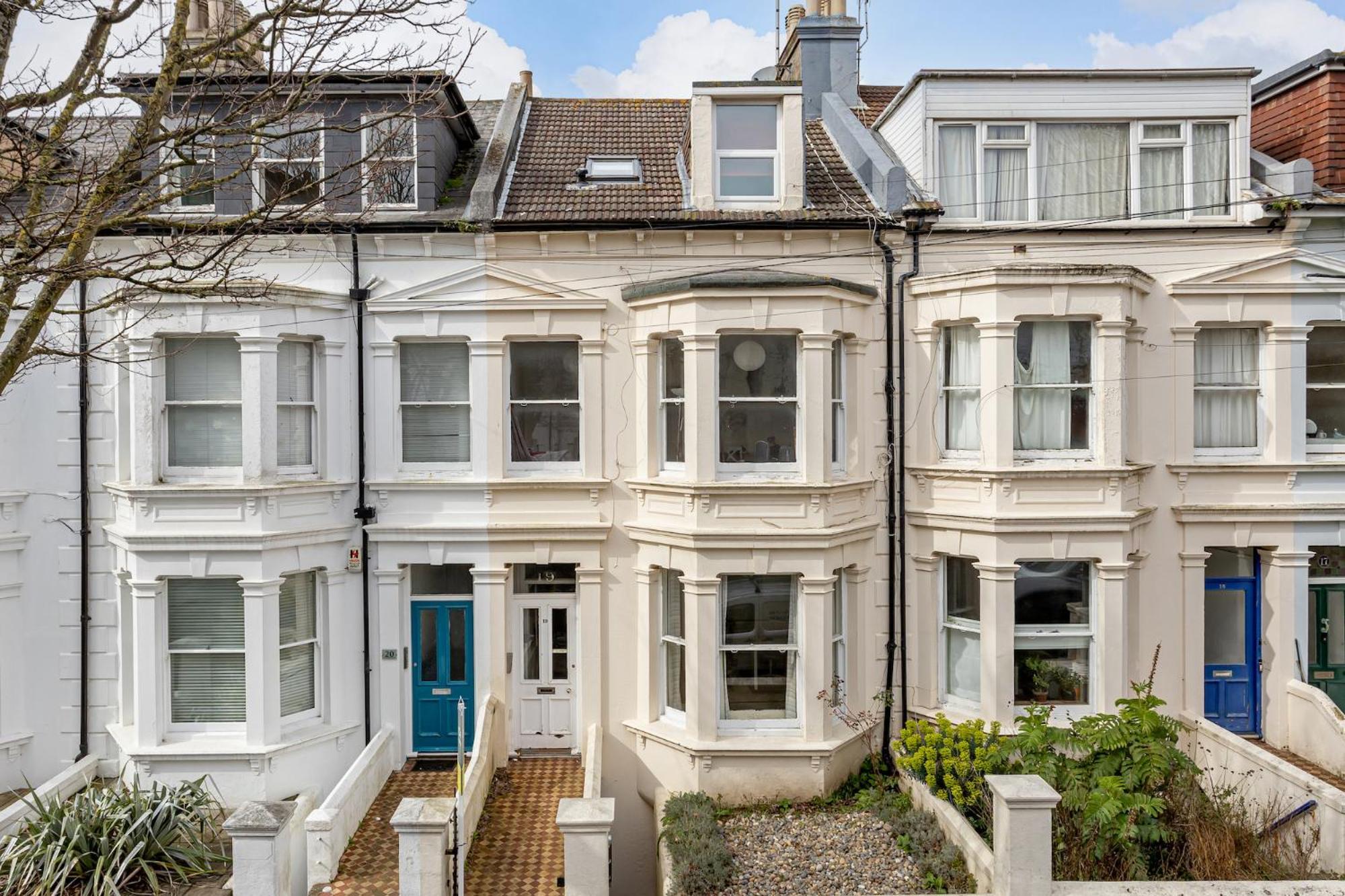 Central Hove Flat W Large Garden מראה חיצוני תמונה