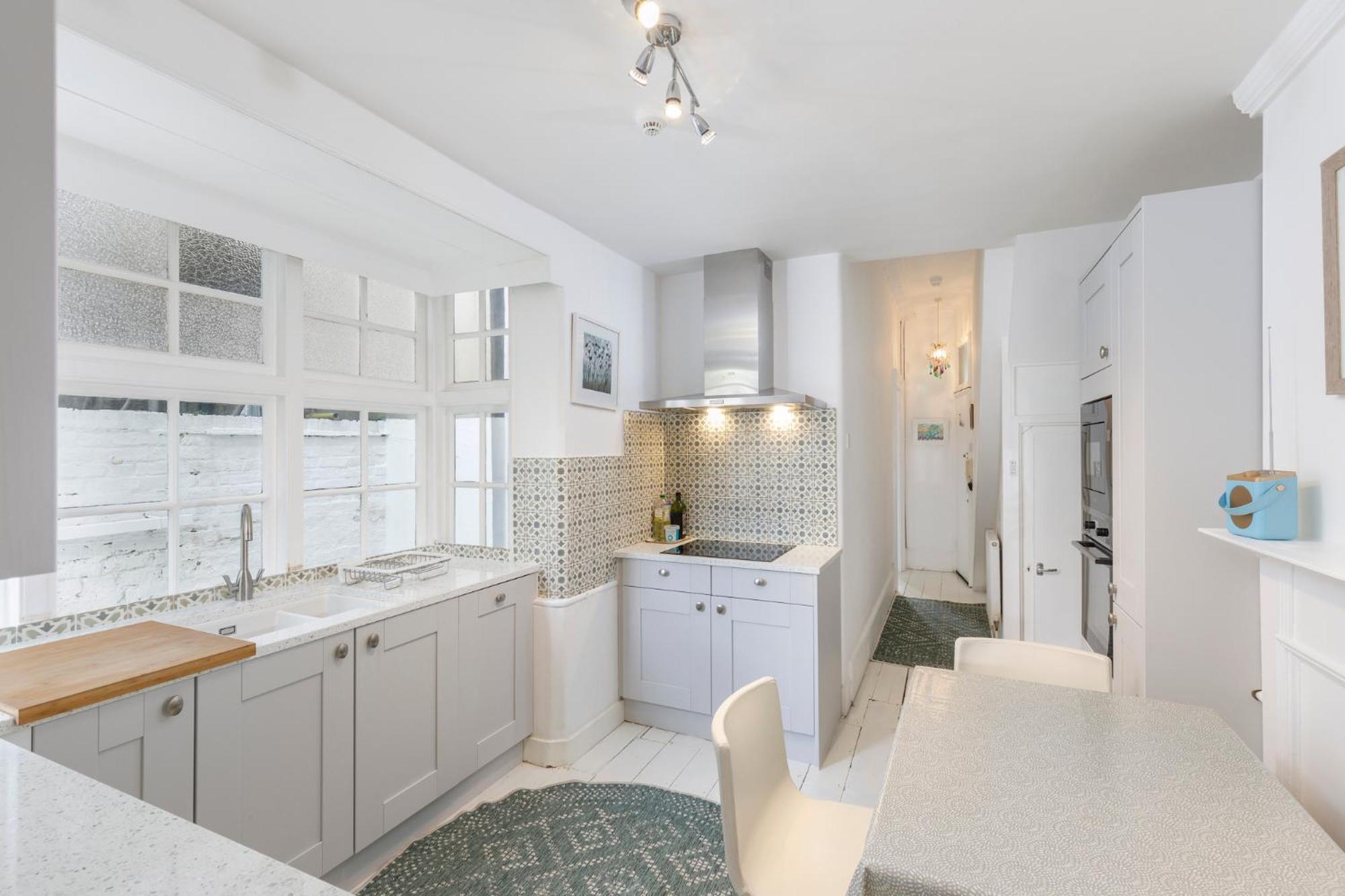 Central Hove Flat W Large Garden מראה חיצוני תמונה