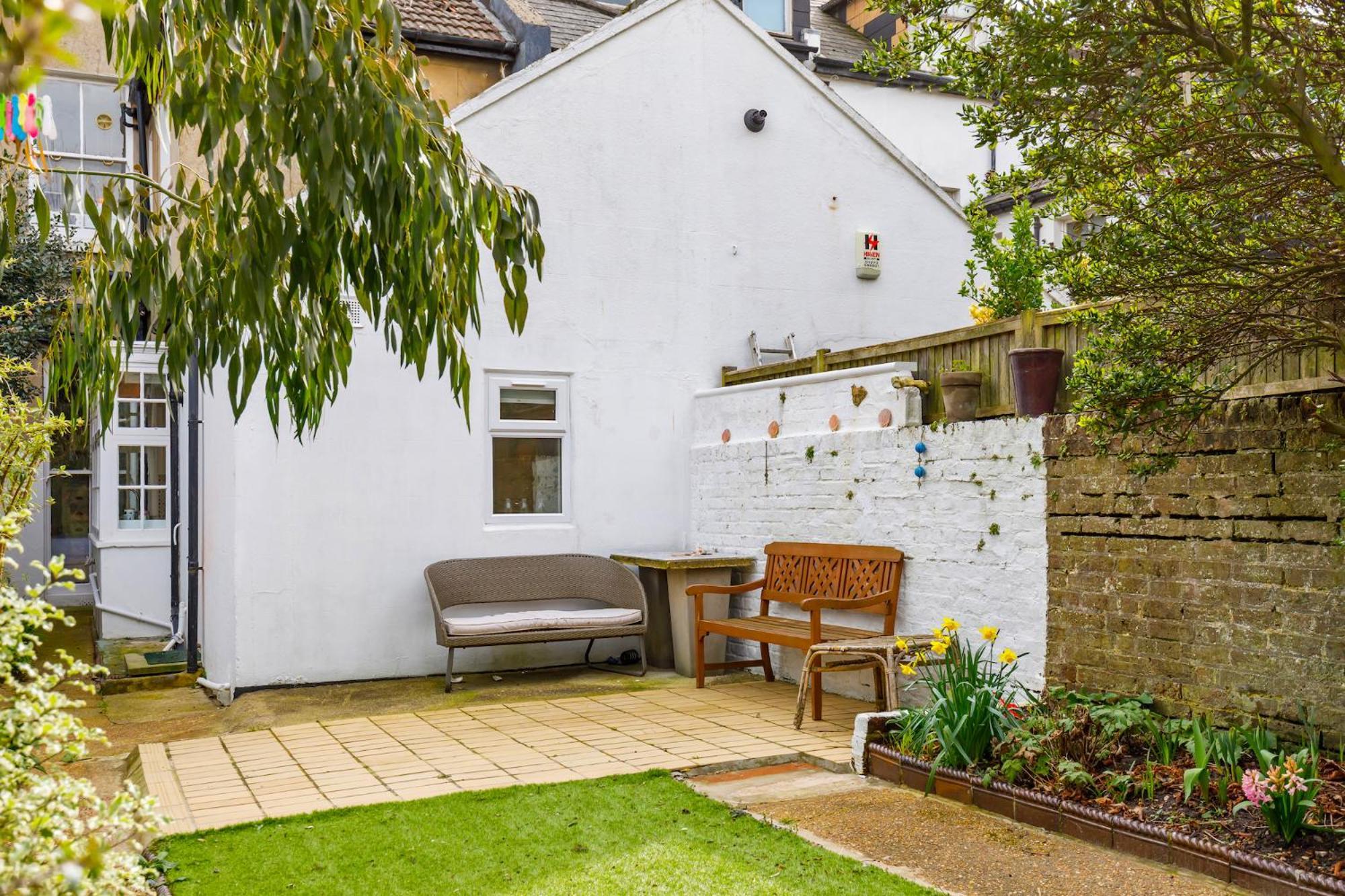 Central Hove Flat W Large Garden מראה חיצוני תמונה