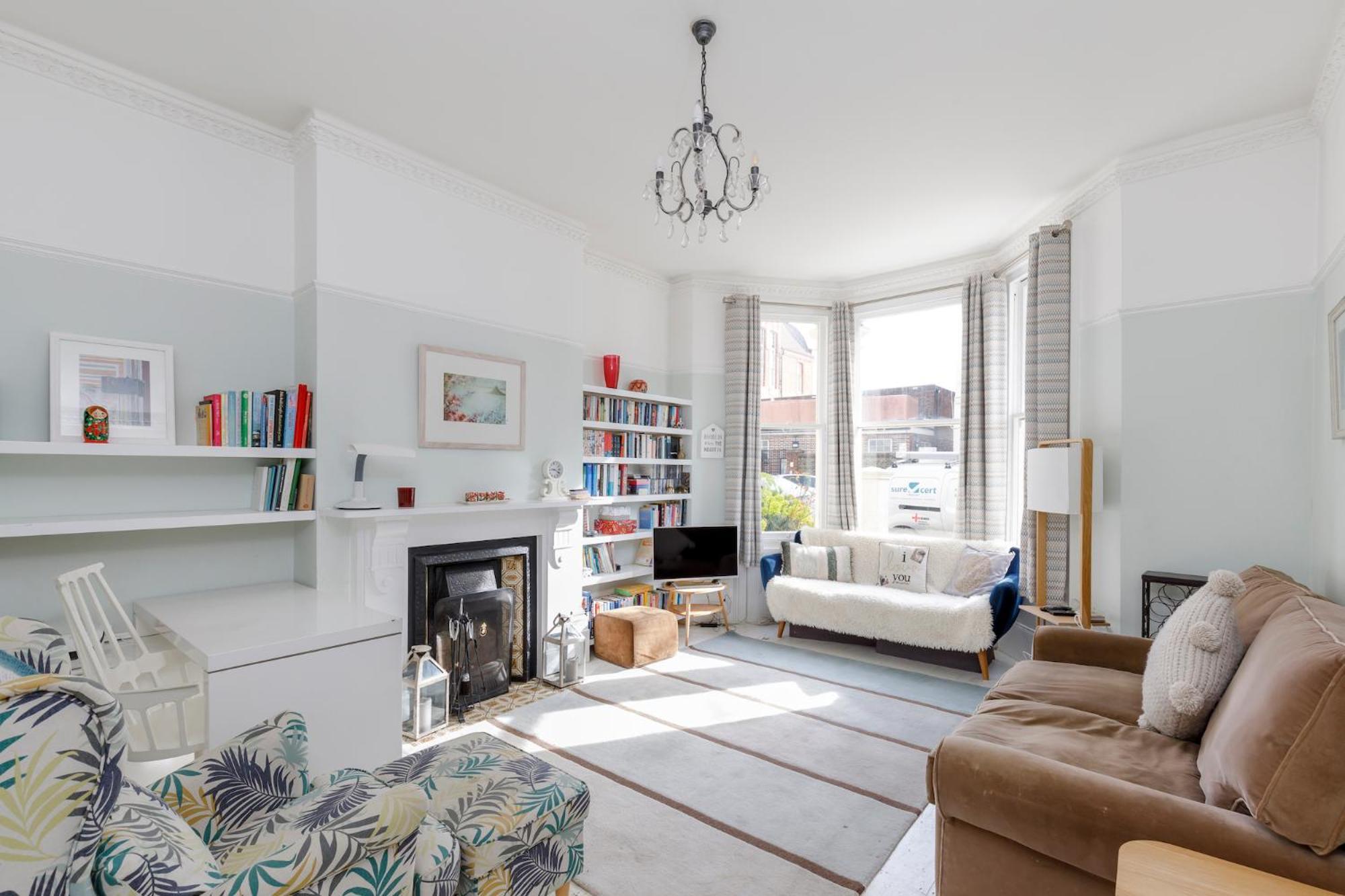 Central Hove Flat W Large Garden מראה חיצוני תמונה