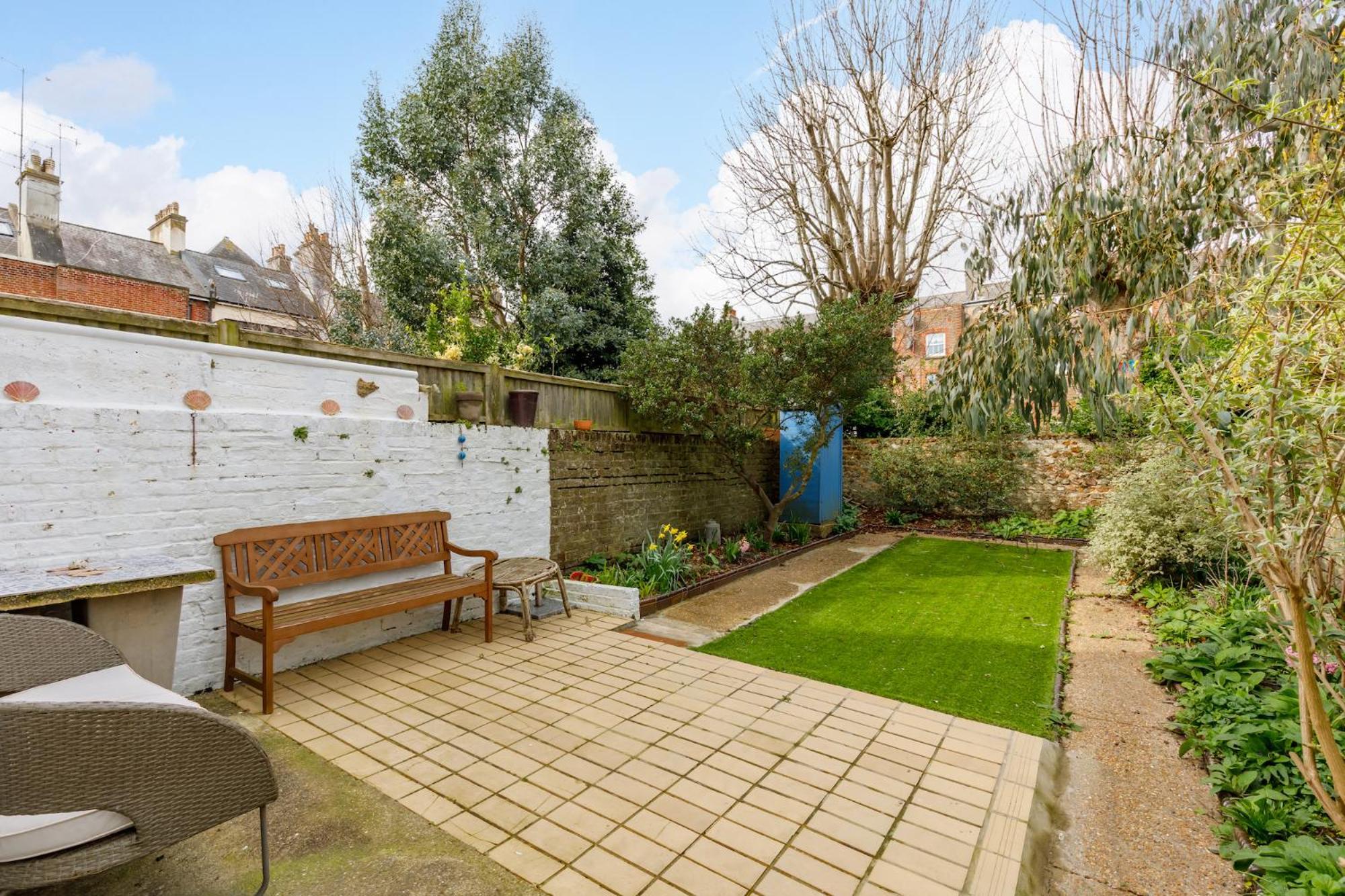 Central Hove Flat W Large Garden מראה חיצוני תמונה