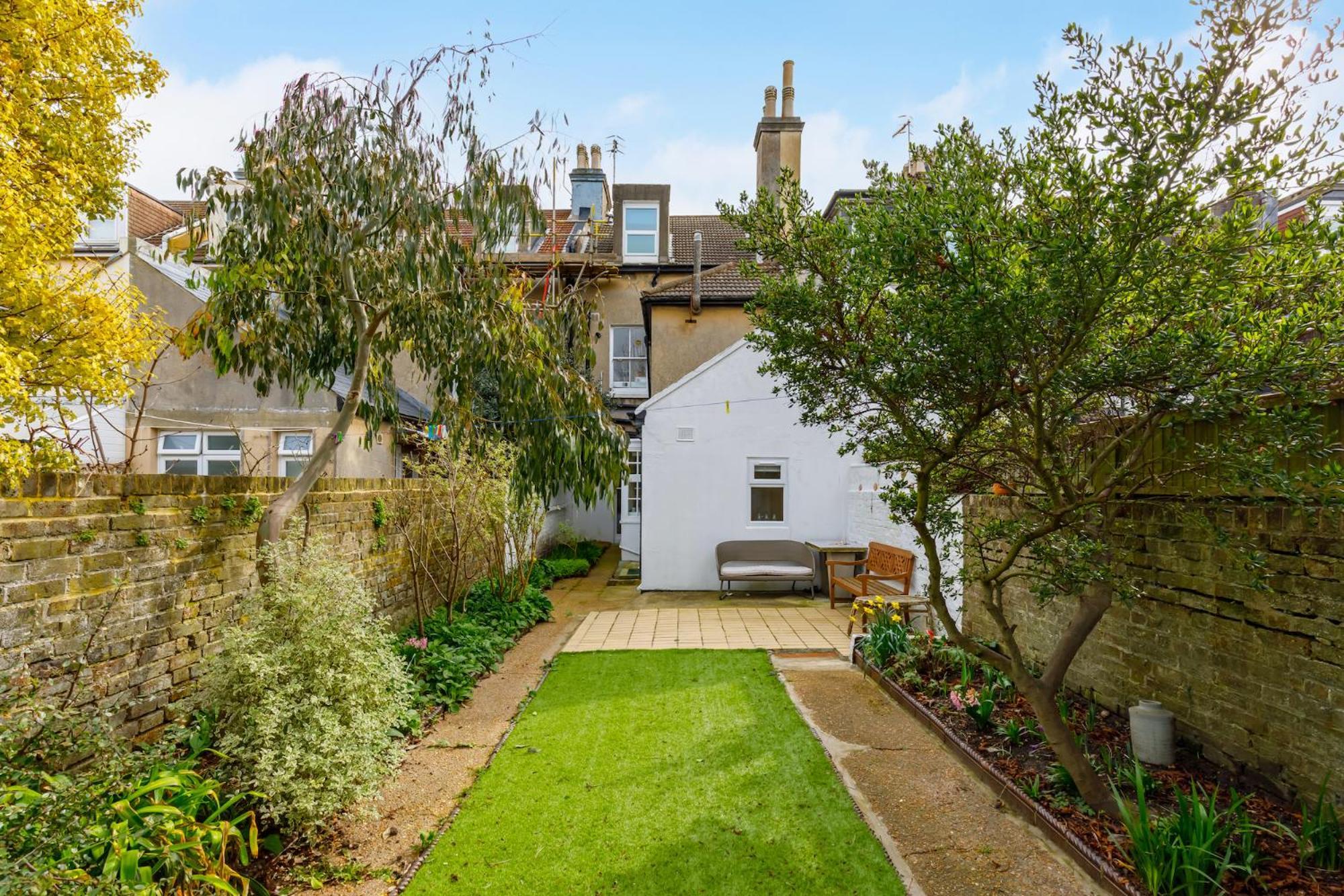 Central Hove Flat W Large Garden מראה חיצוני תמונה